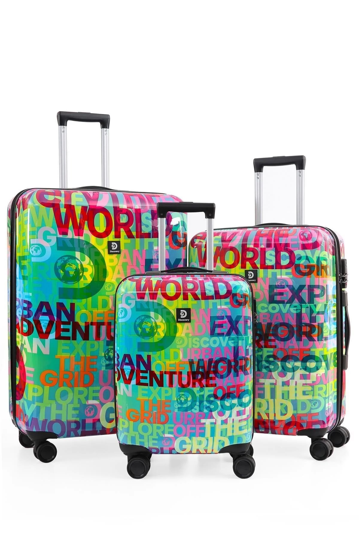 Discovery Ultra Strong 3'lü Valiz Seti DL13HA