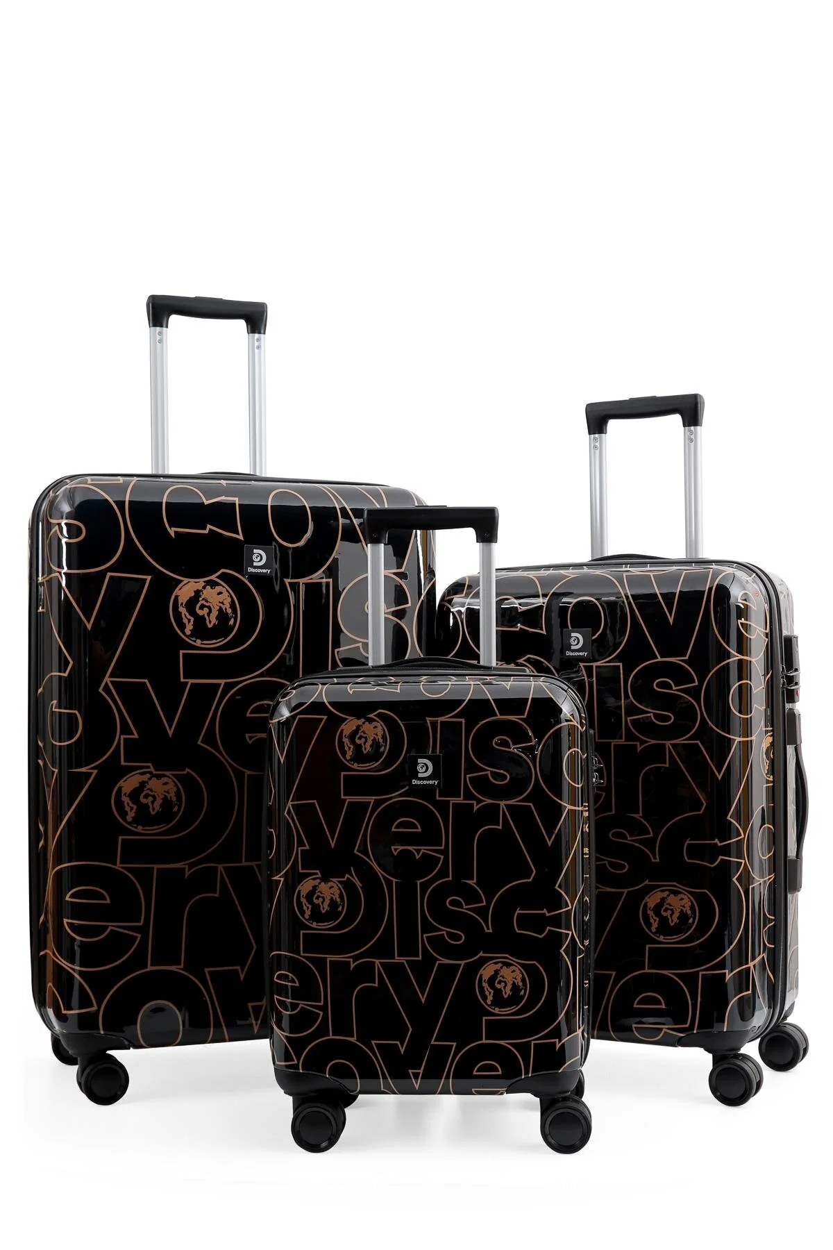 Discovery Ultra Strong 3'lü Valiz Seti DL17HA