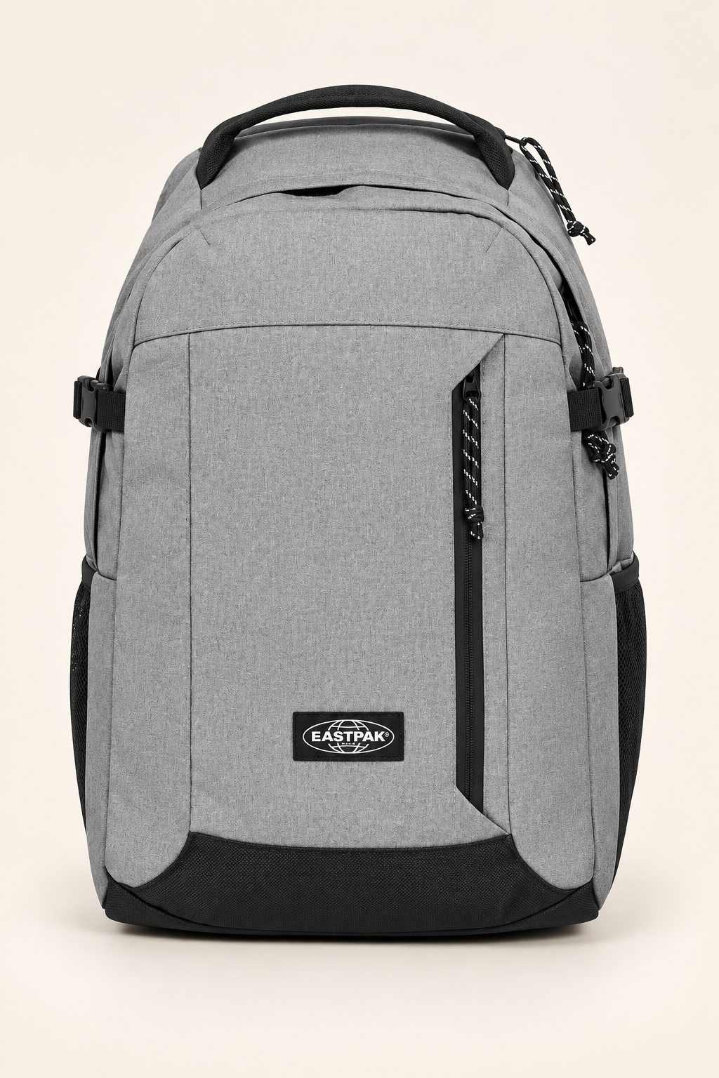 Eastpak Gri Laptop Bölmeli Sırt Çantası Çok Gözlü Geniş Hacimli Suluk Cepli Okul Günlük Seyahat Çantası
