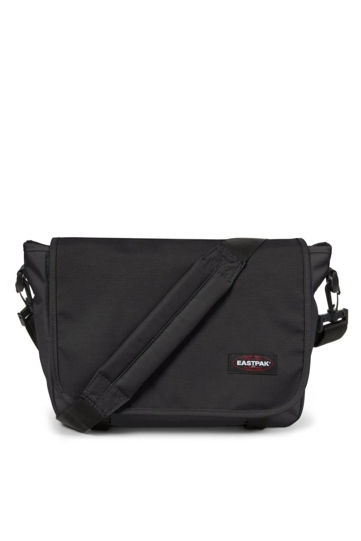 Eastpak Unisex Postacı Çantası Siyah Omuz Askılı Çapraz Çanta Geniş Bölmeli Günlük Okul Çantası