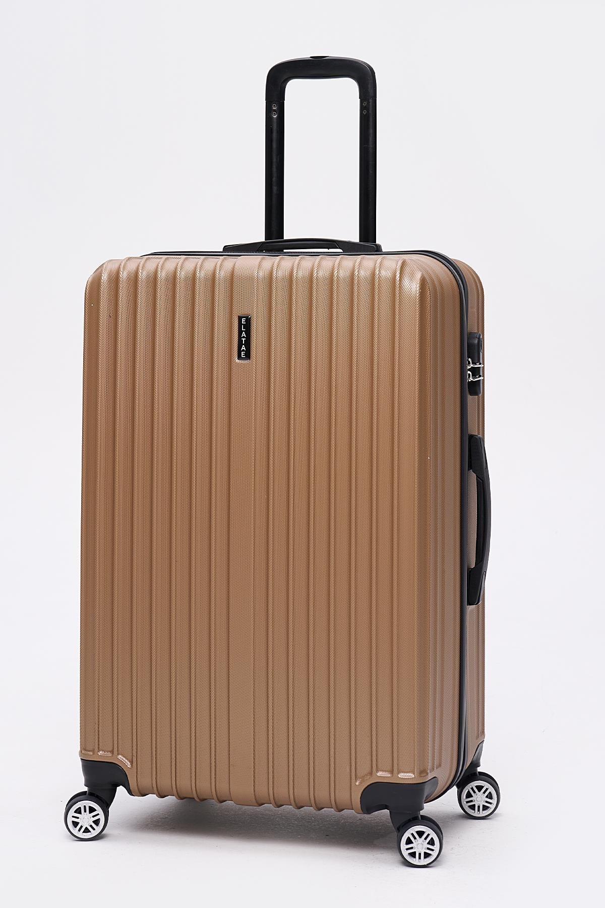 Elatae Büyük Boy Valiz Gold Abs 1020