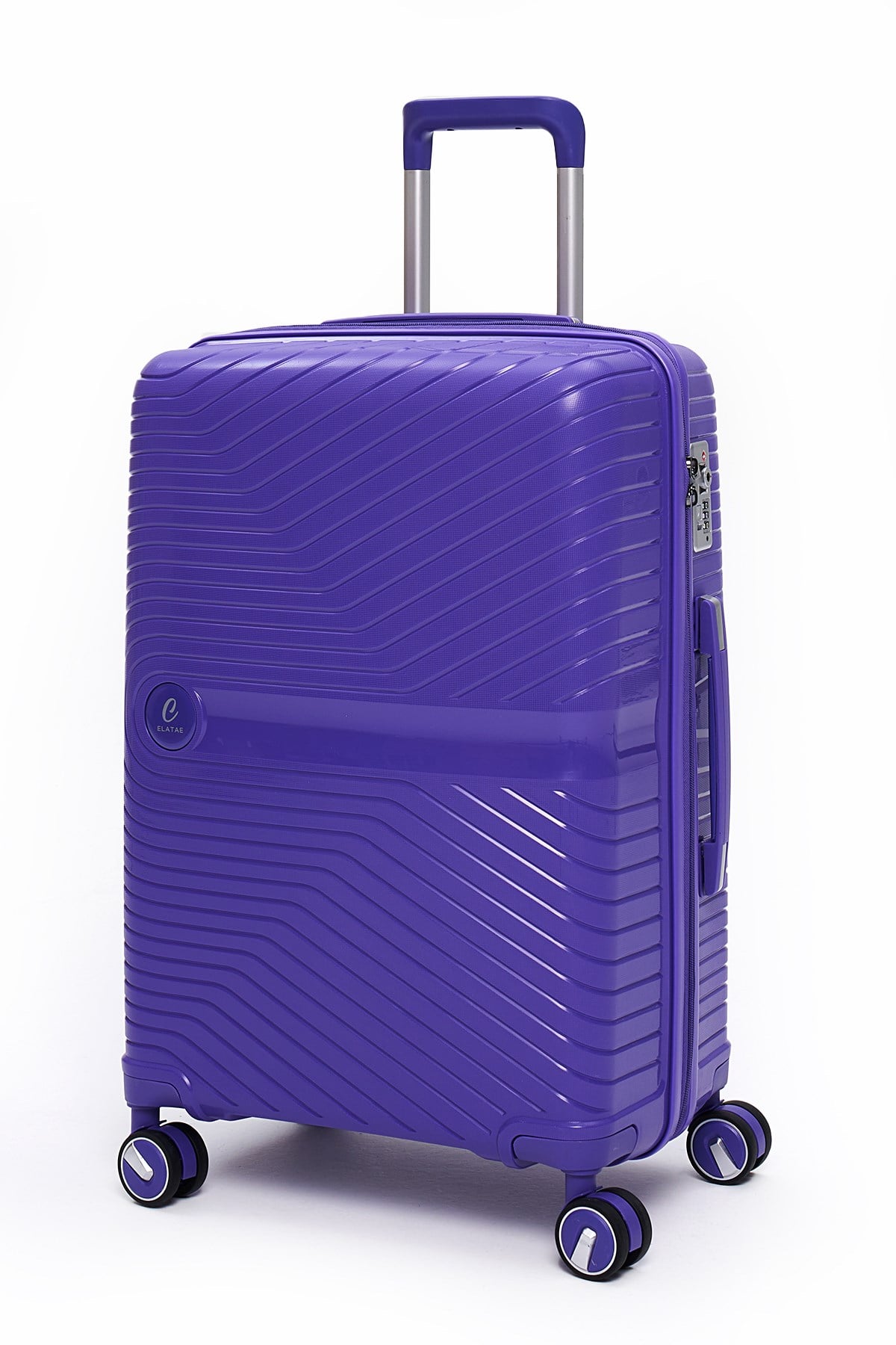 Elatae Exclusive Pro Polipropilen Orta Boy Kırılmaz Valiz Mor 5239
