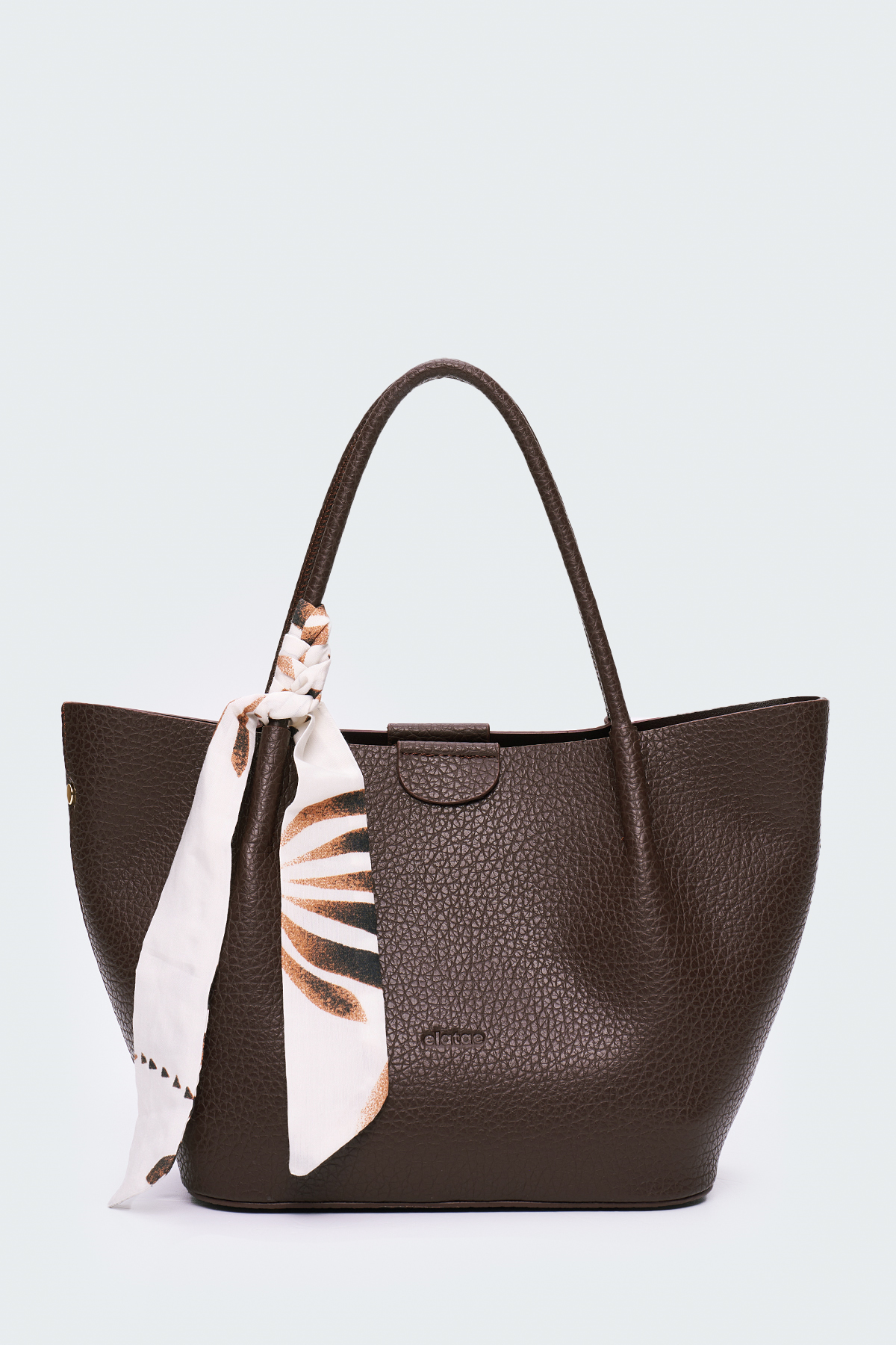 Elatae Kadın Omuz & Çapraz Askılı El Çantası Kahverengi ELT0387 – Günlük Şık Tasarım ve Hafif Kullanışlı