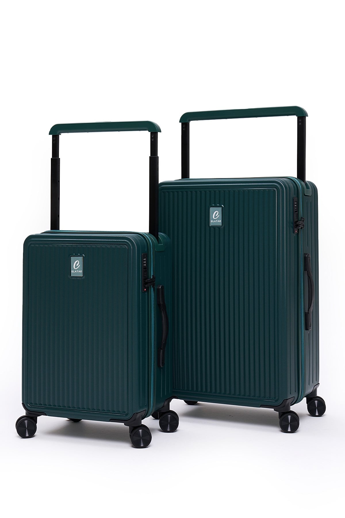 Elatae Vouge Exclusive Ultra Strong 2'li Valiz Seti Orta Boy - Kabin Boy Petrol V10737