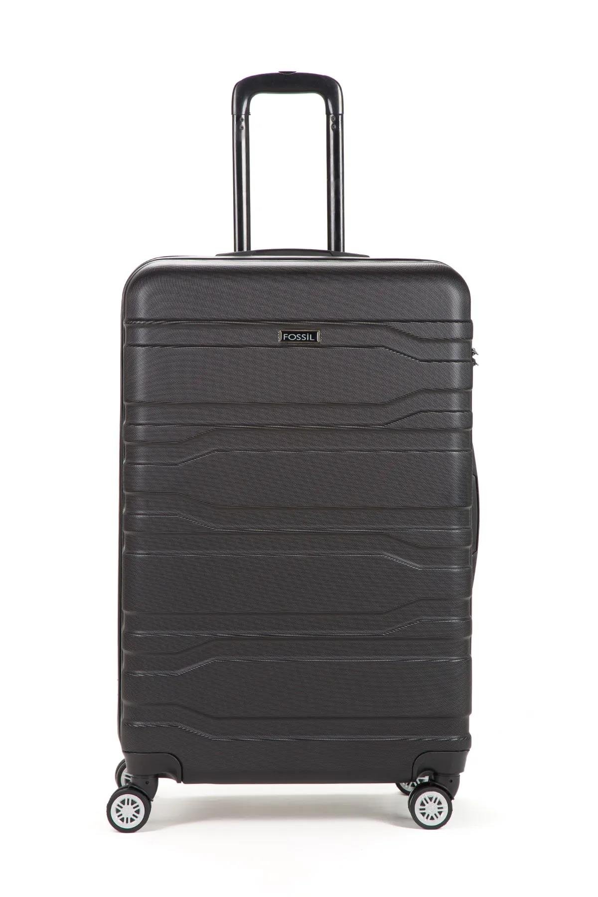 Fossil Unisex Büyük Boy Valiz Siyah 123X