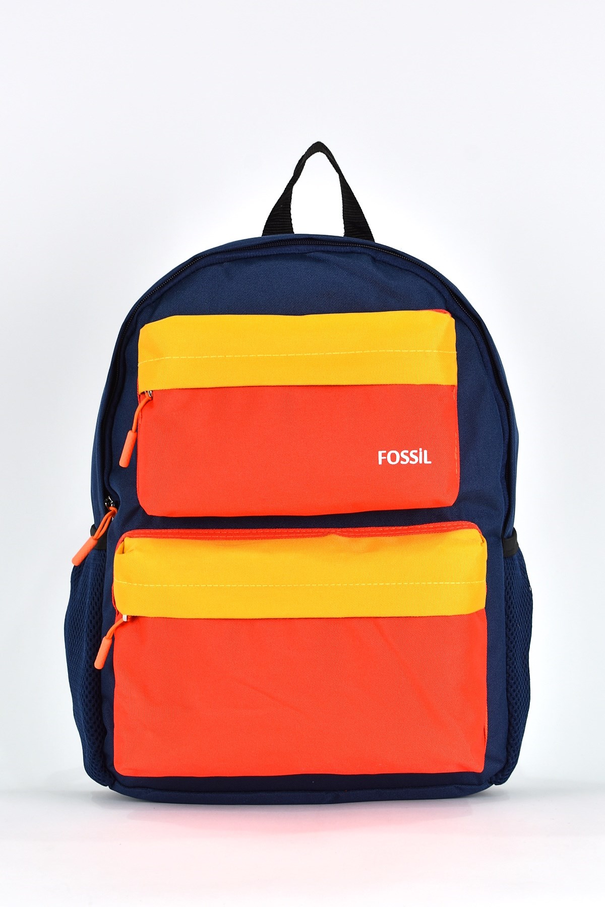 Fossil Unisex Çok Gözlü Günlük Seyahat Okul Sırt Çantası Lacivert 9503