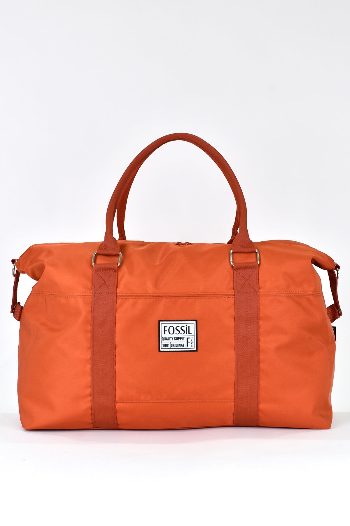Fossil Unisex El Valizi ve Spor Çantası Turuncu FSL2006