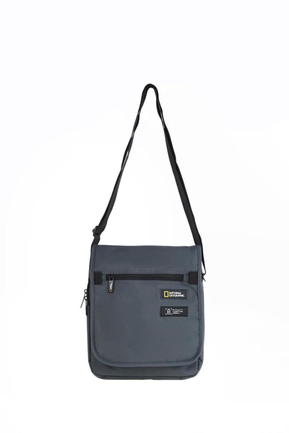National Geographic Çapraz Omuz Askılı Çanta Gri N18385 