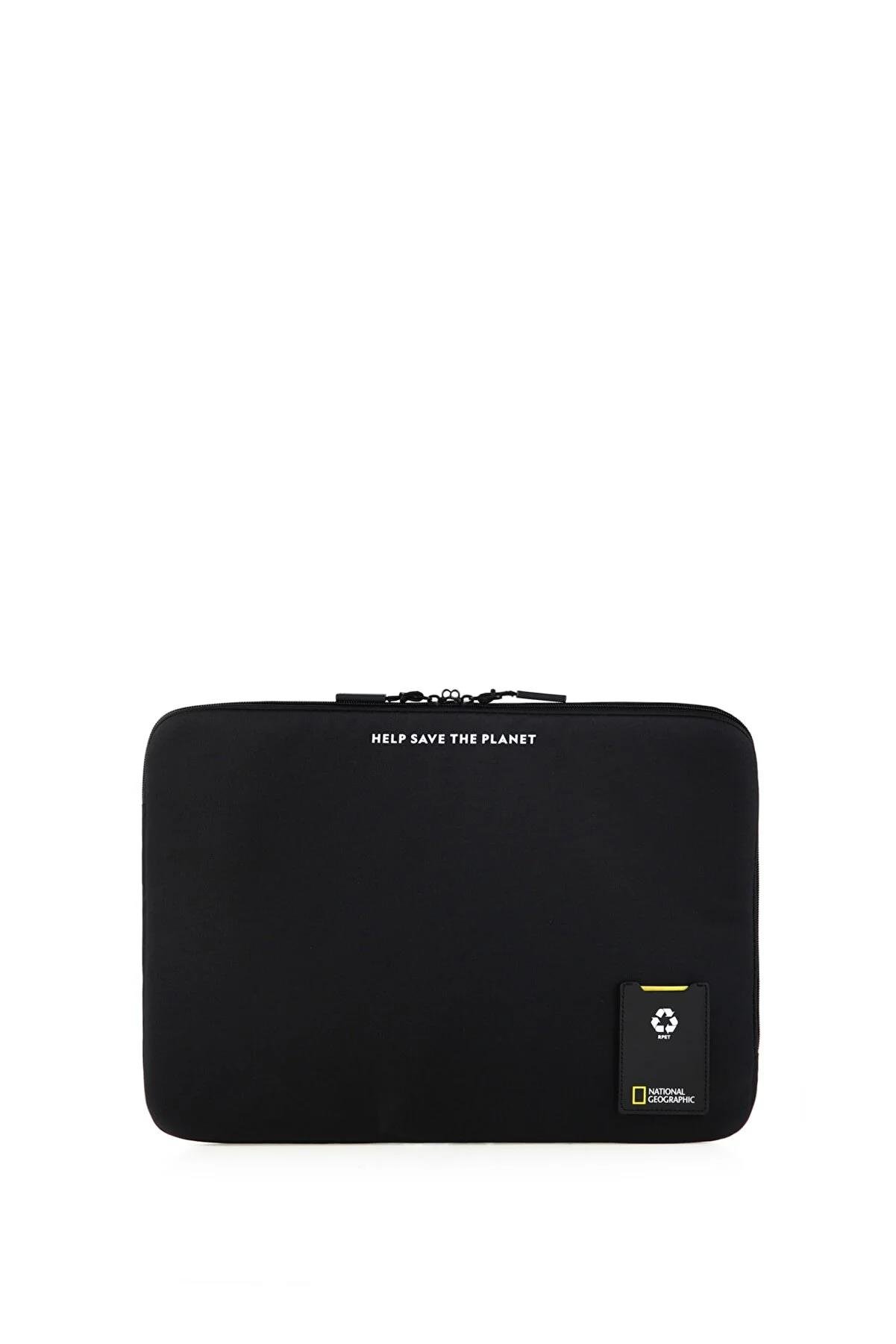 National Geographic Macbook Air - Macbook Pro 17 İnç Uyumlu Laptop Kılıfı Siyah N20905