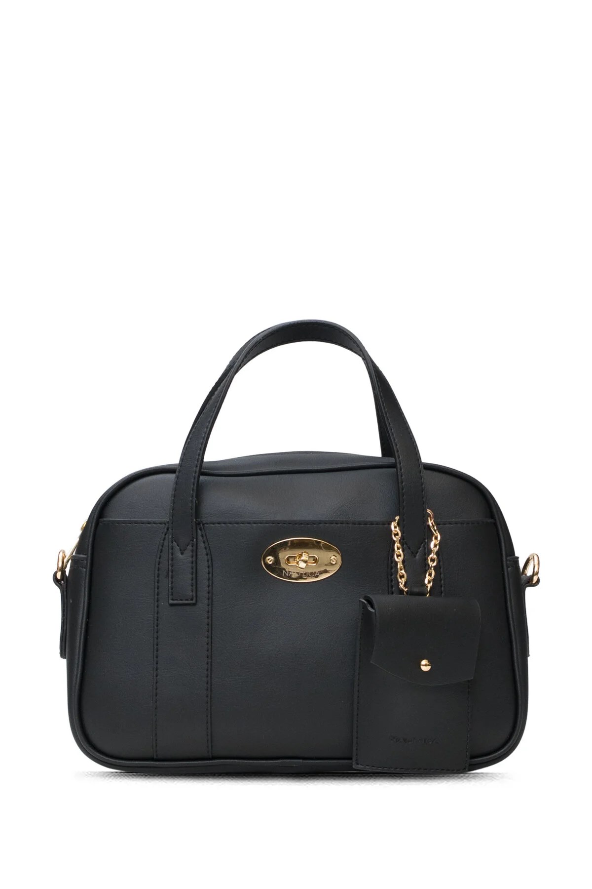 Nautica Kadın Omuz Askılı Çapraz Çanta Siyah CN7557T – Günlük Şık Tasarım, Hafif ve Kullanışlı
