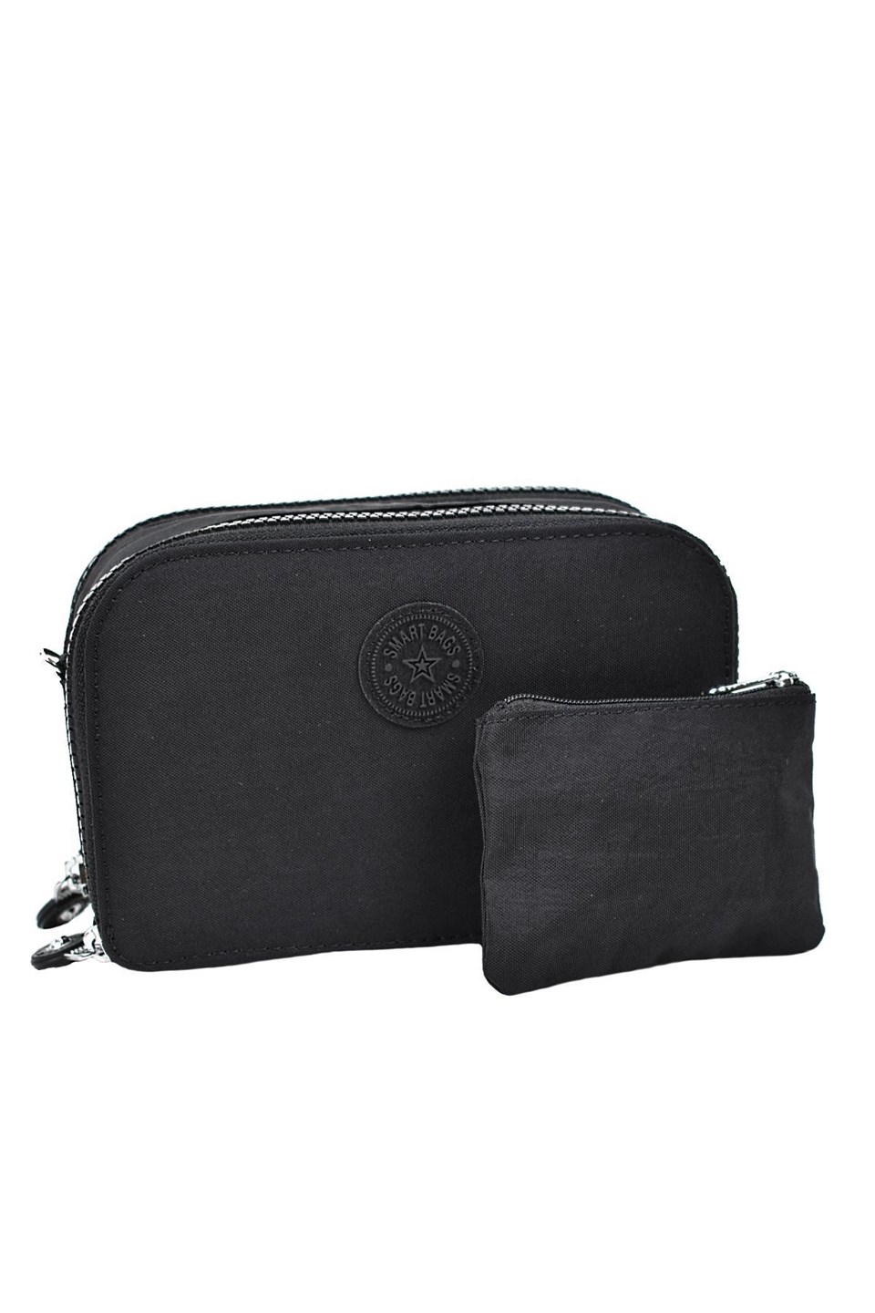 Smart Bags Askılı Cüzdan Siyah 3038