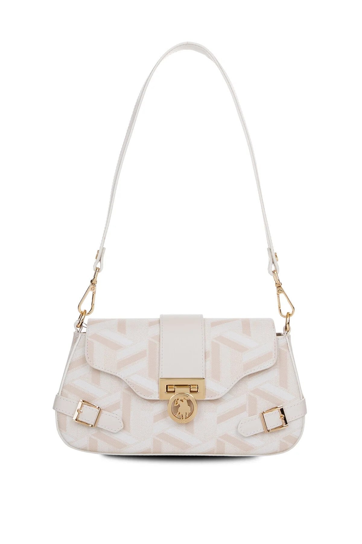 U.s. Polo Assn. Kadın Omuz Çantası Krem US26118 – Günlük Şık Tasarım, Hafif ve Kullanışlı