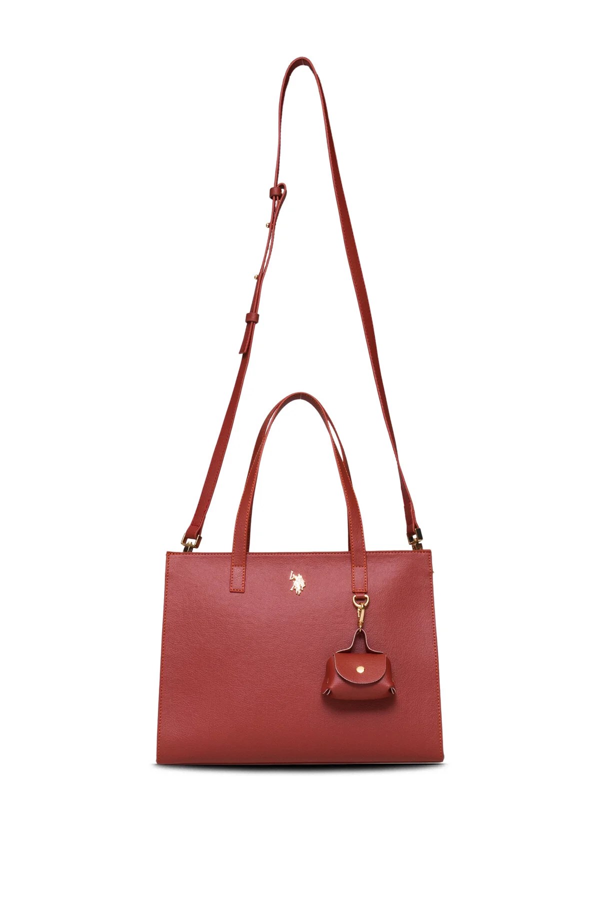 U.s. Polo Assn. Kadın Omuz Çantası Kiremit US25587 – Günlük Şık Tasarım, Hafif ve Kullanışlı