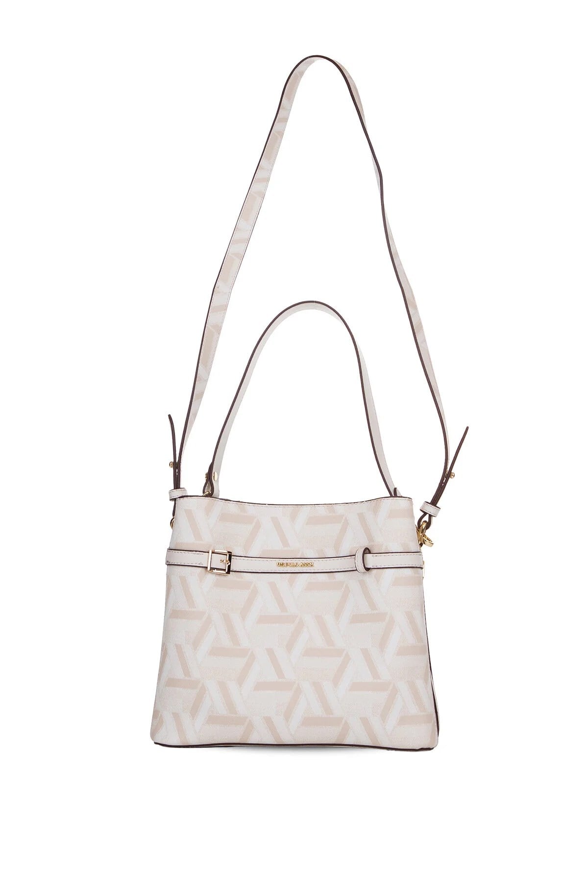 U.s. Polo Assn. Kadın Omuz Çantası Krem US26116 – Günlük Şık Tasarım, Hafif ve Kullanışlı