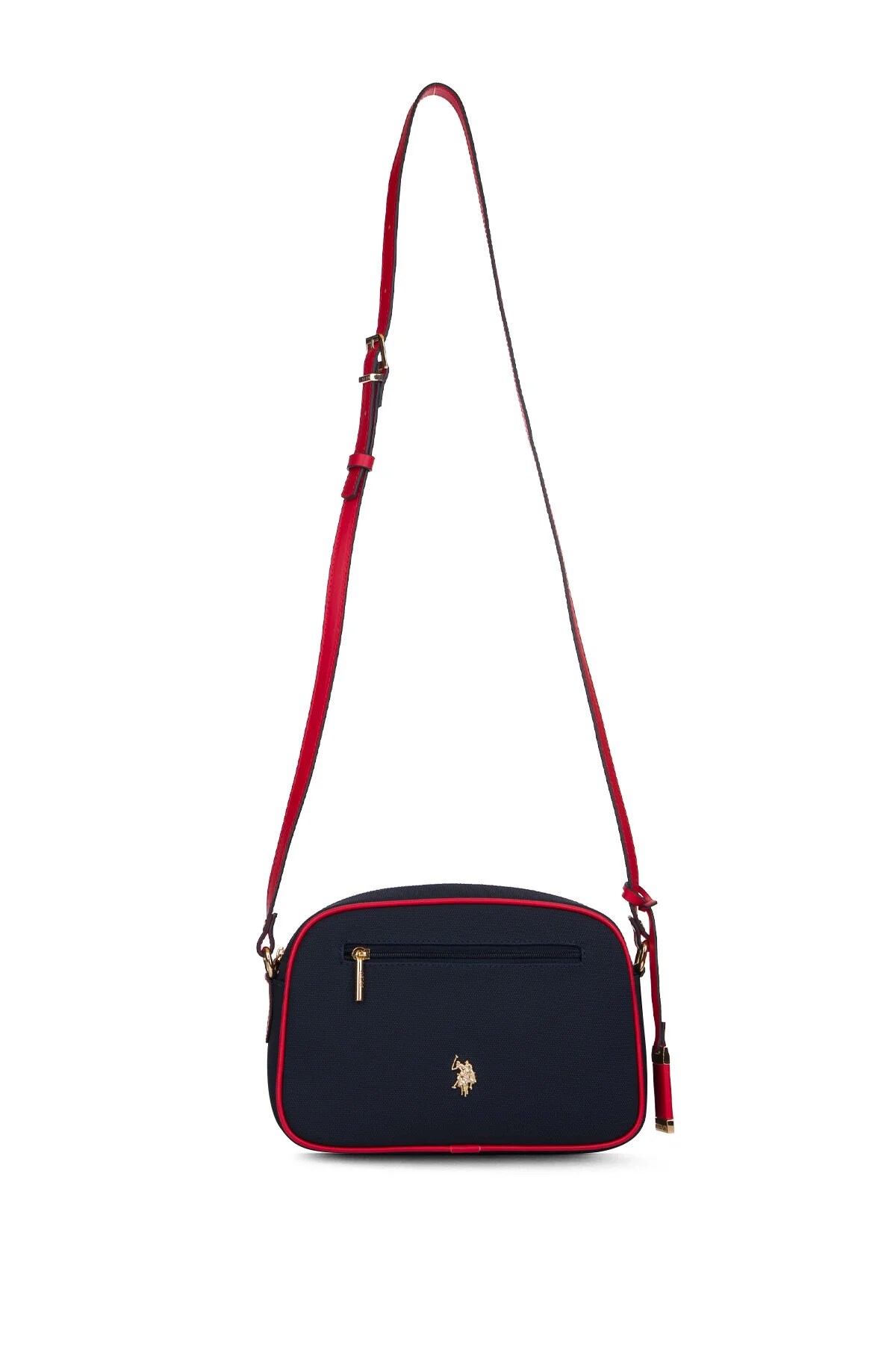 U.S. Polo Assn. Kadın Postacı Çapraz Çanta Lacivert-Kırmızı US26275 – Günlük Şık Tasarım, Hafif ve Kullanışlı