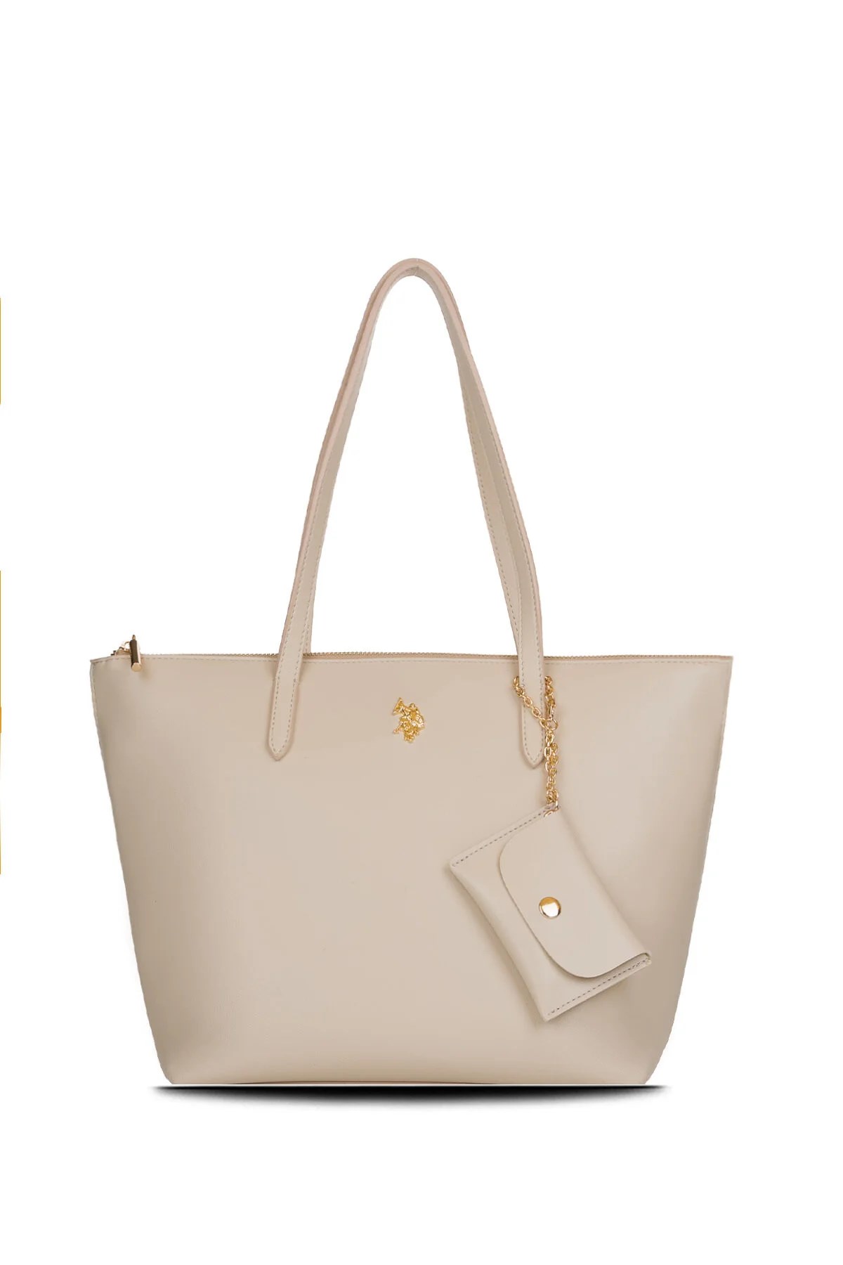 U.s. Polo Assn. Kadın Omuz Çantası Bej US26196 – Günlük Şık Tasarım, Hafif ve Kullanışlı