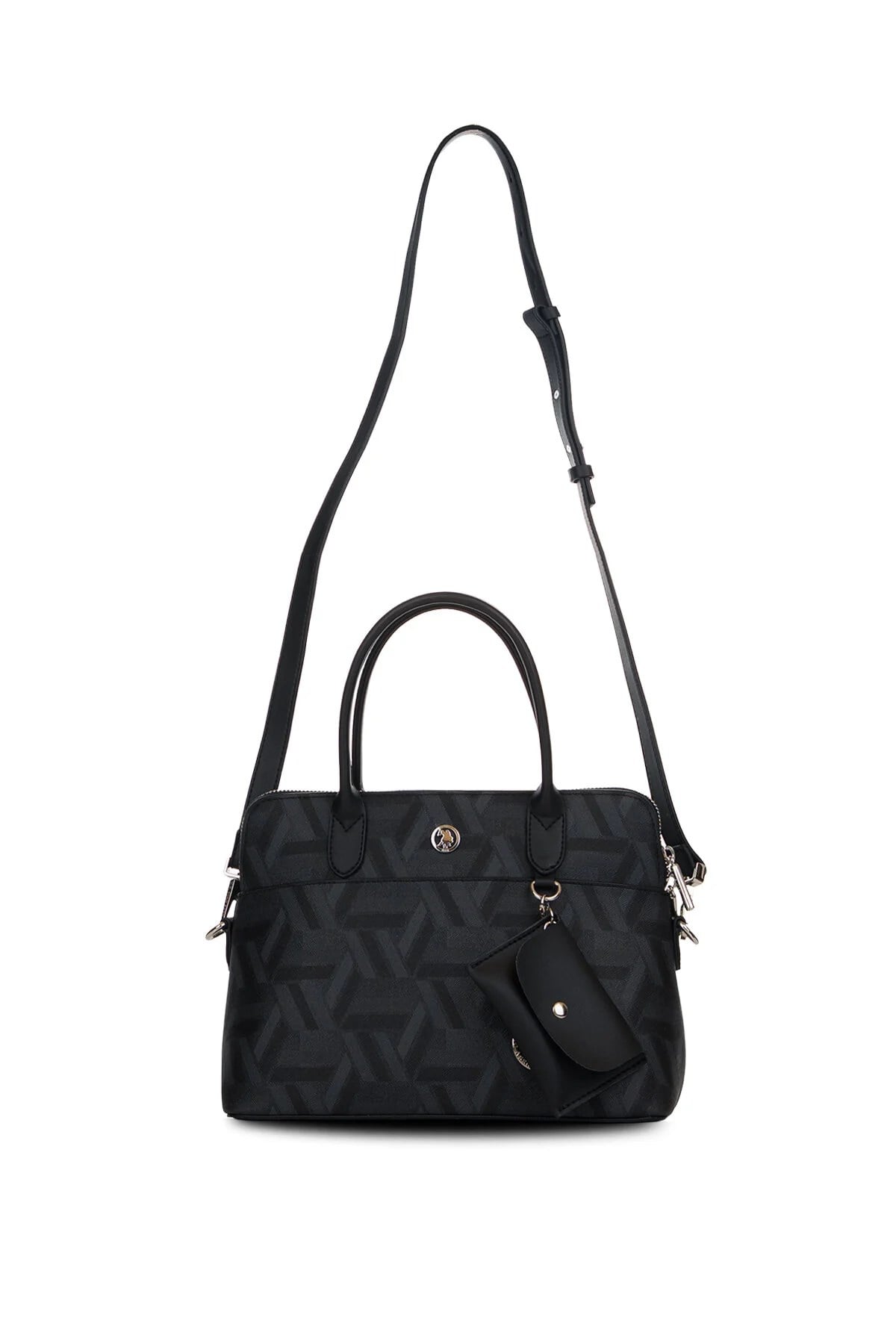 U.S. Polo Assn. Kadın Postacı Çapraz Çanta Siyah US26106 – Günlük Şık Tasarım, Hafif ve Kullanışlı