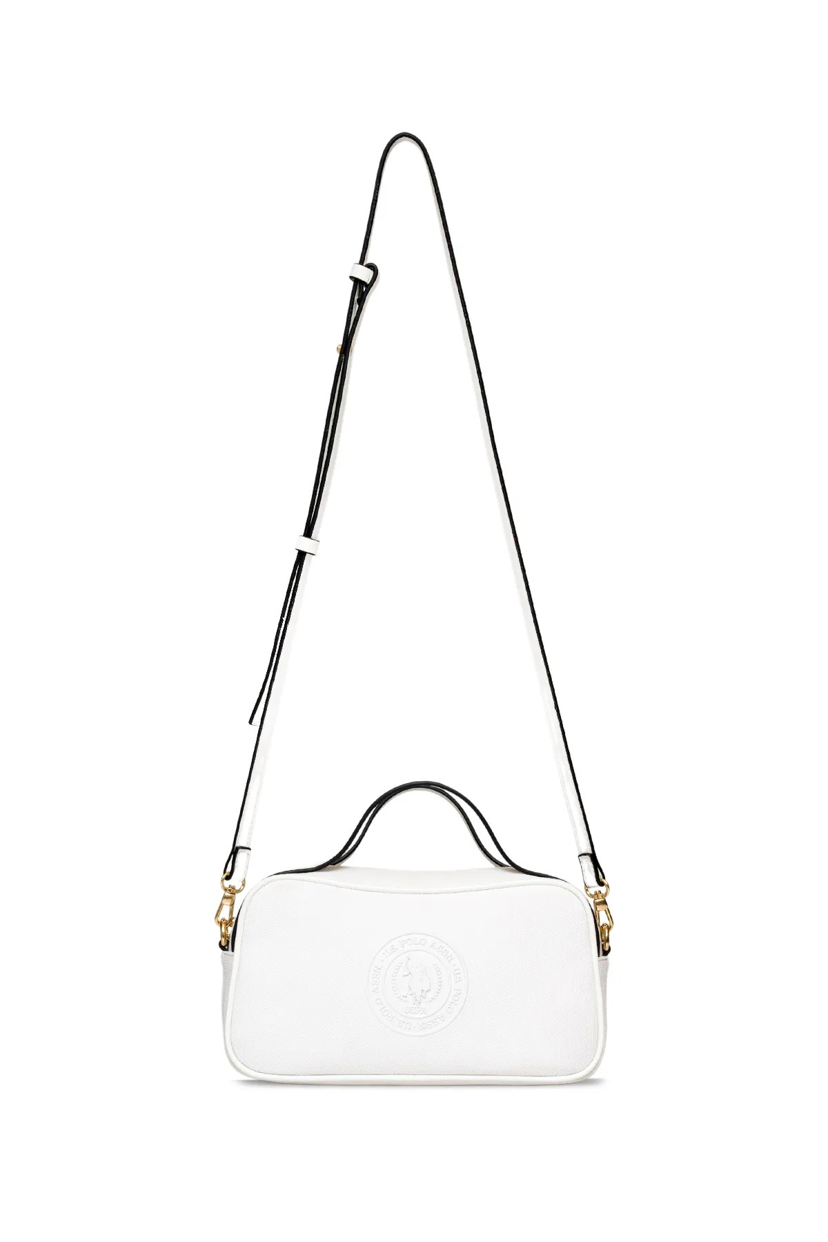 U.S. Polo Assn. Kadın Postacı Çantası Beyaz US25270