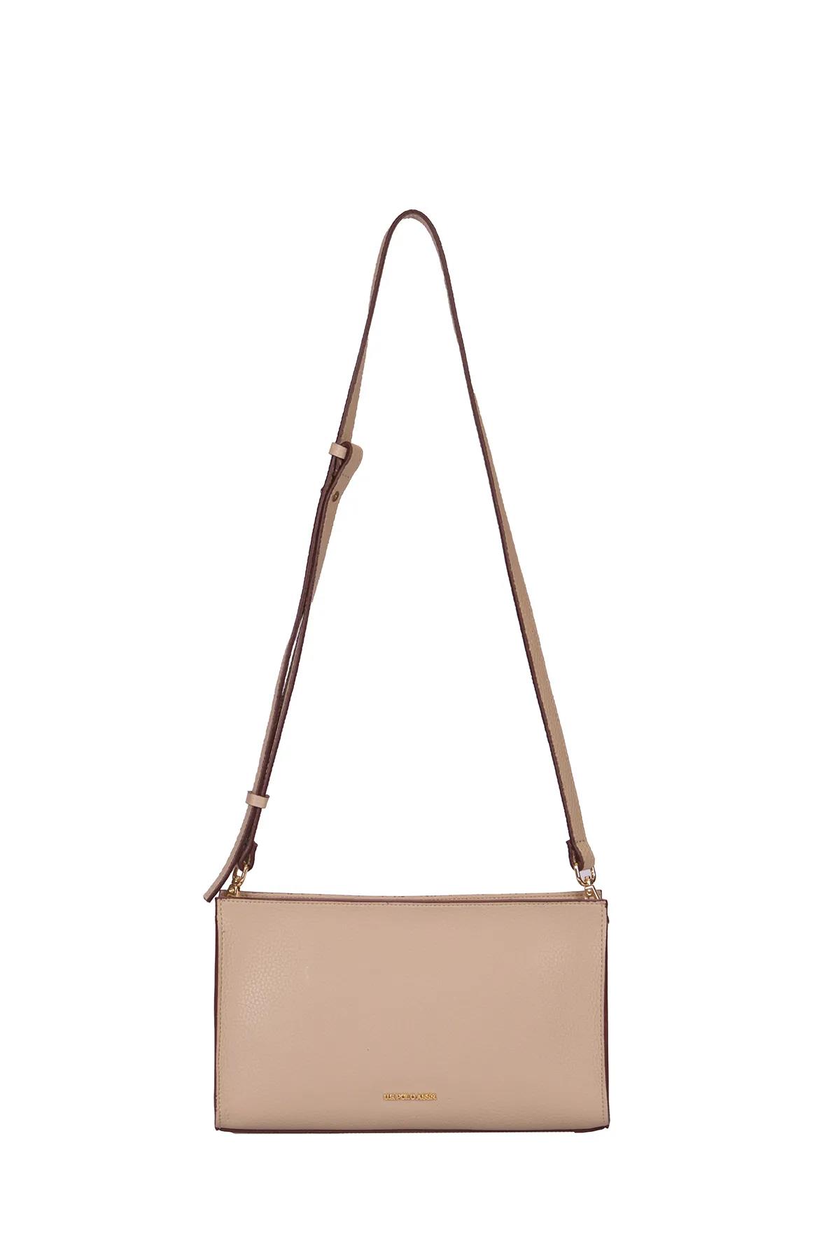 U.S. Polo Assn. Kadın Postacı Çantası Bej US25185