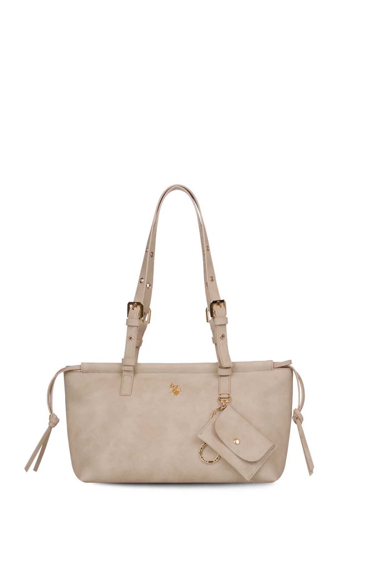 U.s. Polo Assn. Kadın Omuz Çantası Bej US26222 – Günlük Şık Tasarım, Hafif ve Kullanışlı