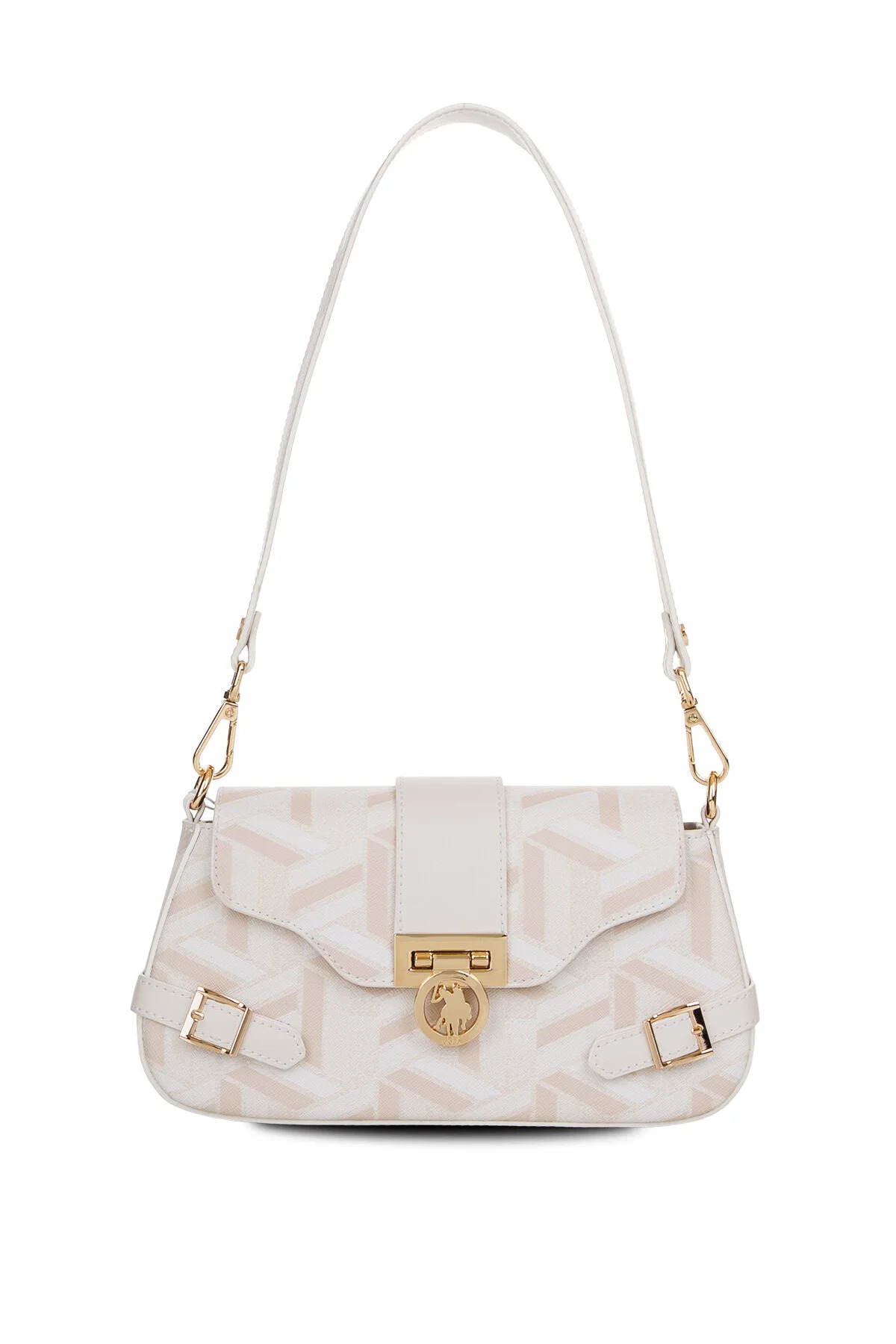 U.s. Polo Assn. Kadın Omuz Çantası Krem US26118 – Günlük Şık Tasarım, Hafif ve Kullanışlı