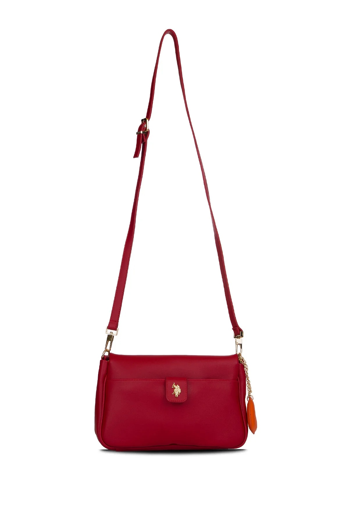 U.S. Polo Assn. Kadın Omuz Askılı Çapraz Çanta Kırmızı US26199 – Günlük Şık Tasarım, Hafif ve Kullanışlı