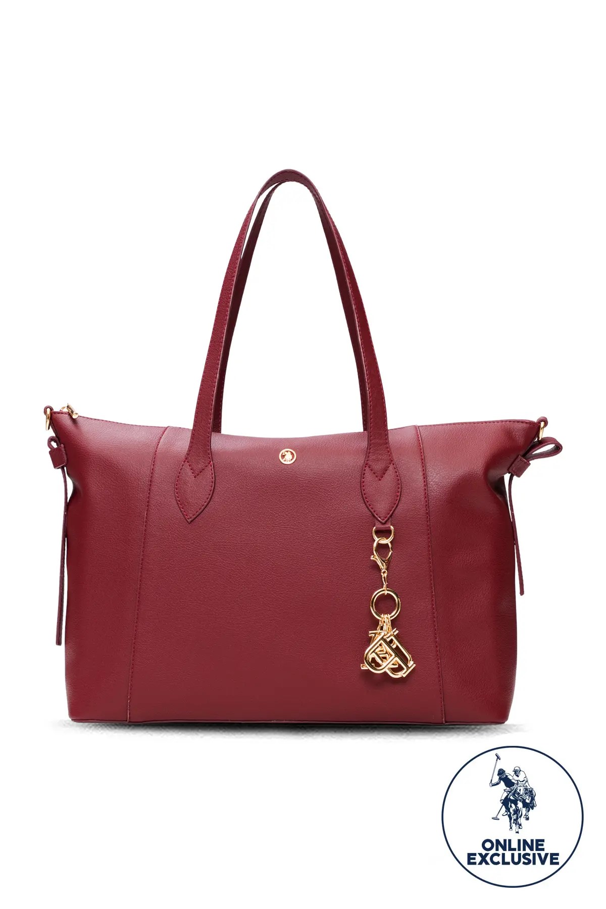 U.s. Polo Assn. Kadın Omuz Çantası Bordo US25599 – Günlük Şık Tasarım, Hafif ve Kullanışlı