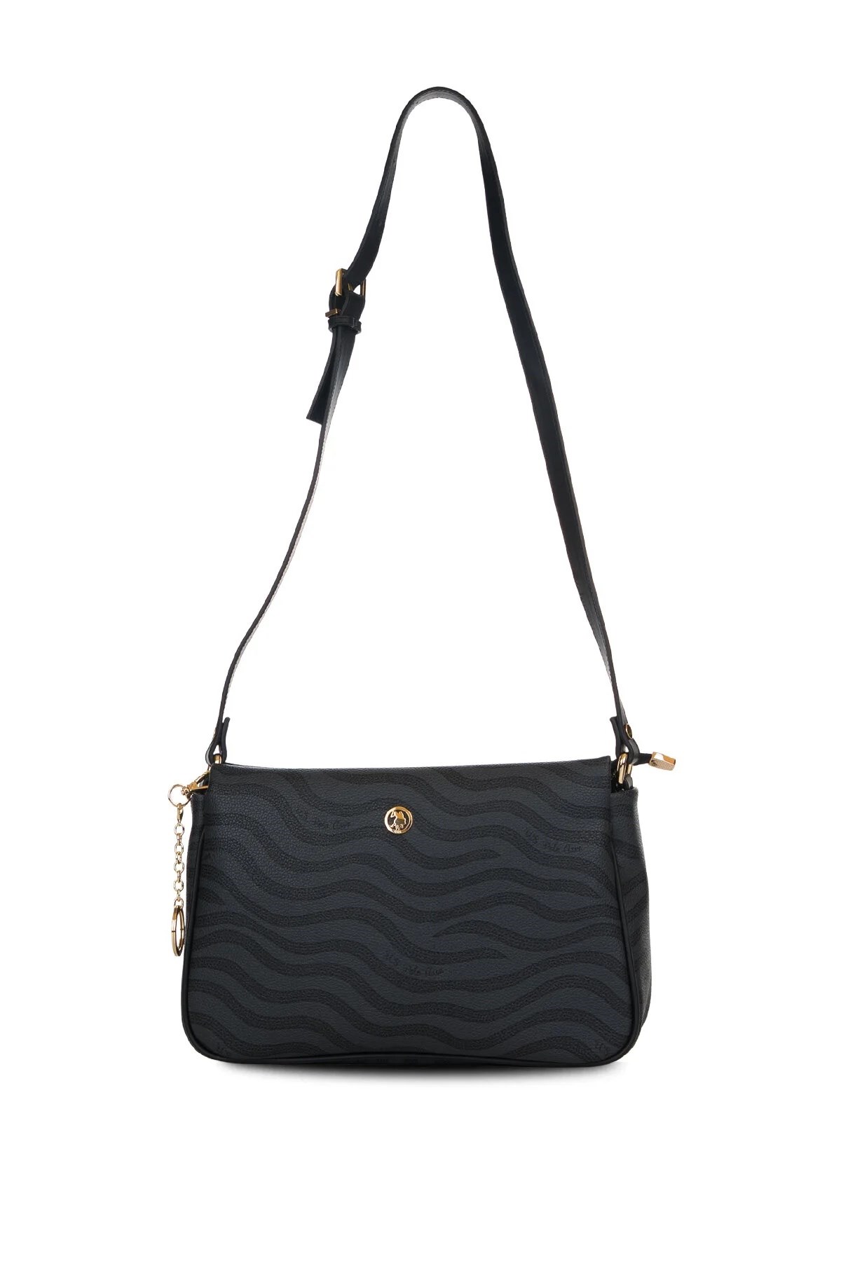 U.S. Polo Assn. Kadın Postacı Çapraz Çanta Siyah US26165 – Günlük Şık Tasarım, Hafif ve Kullanışlı