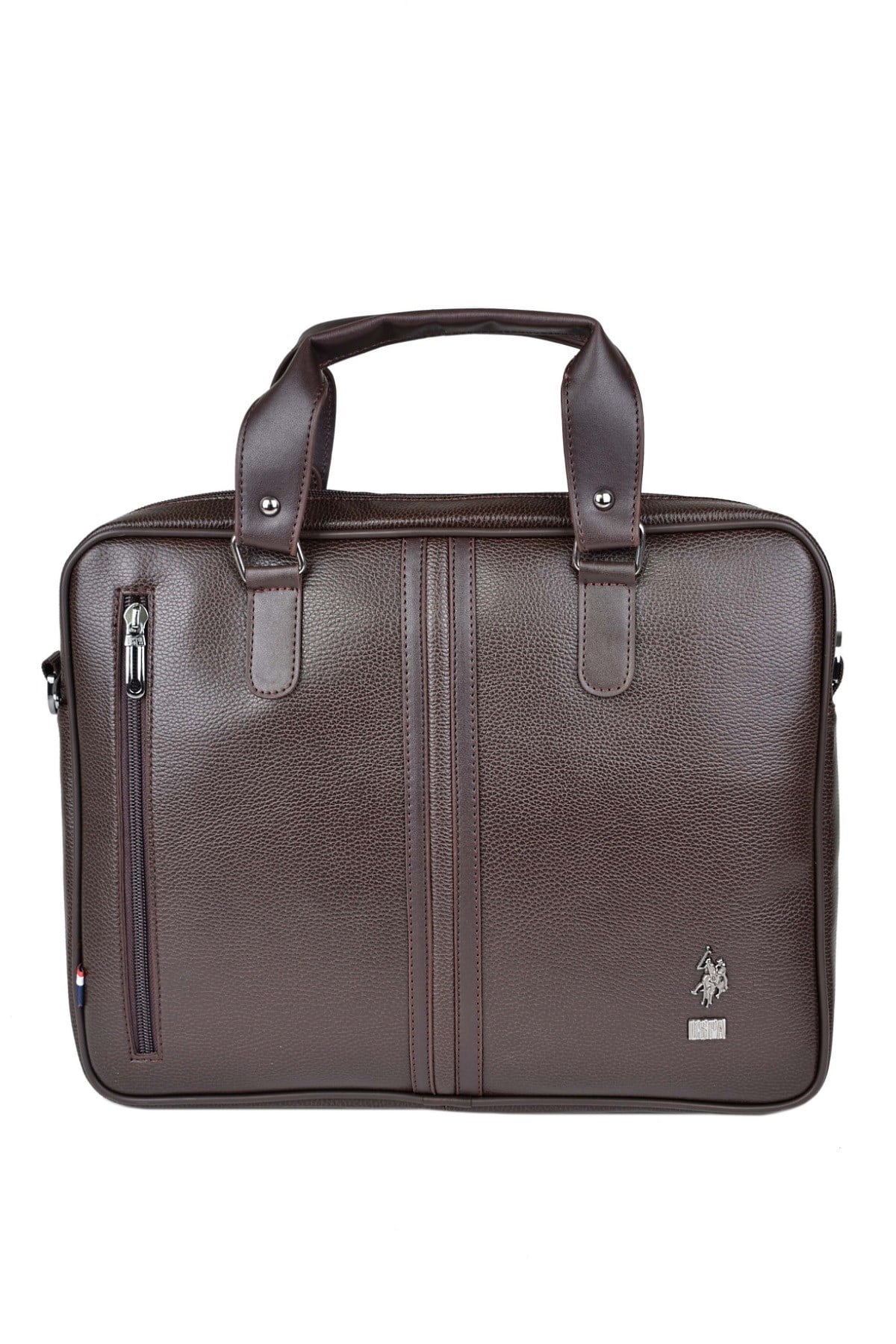 U.S. Polo Assn. Evrak Çantası Kahverengi