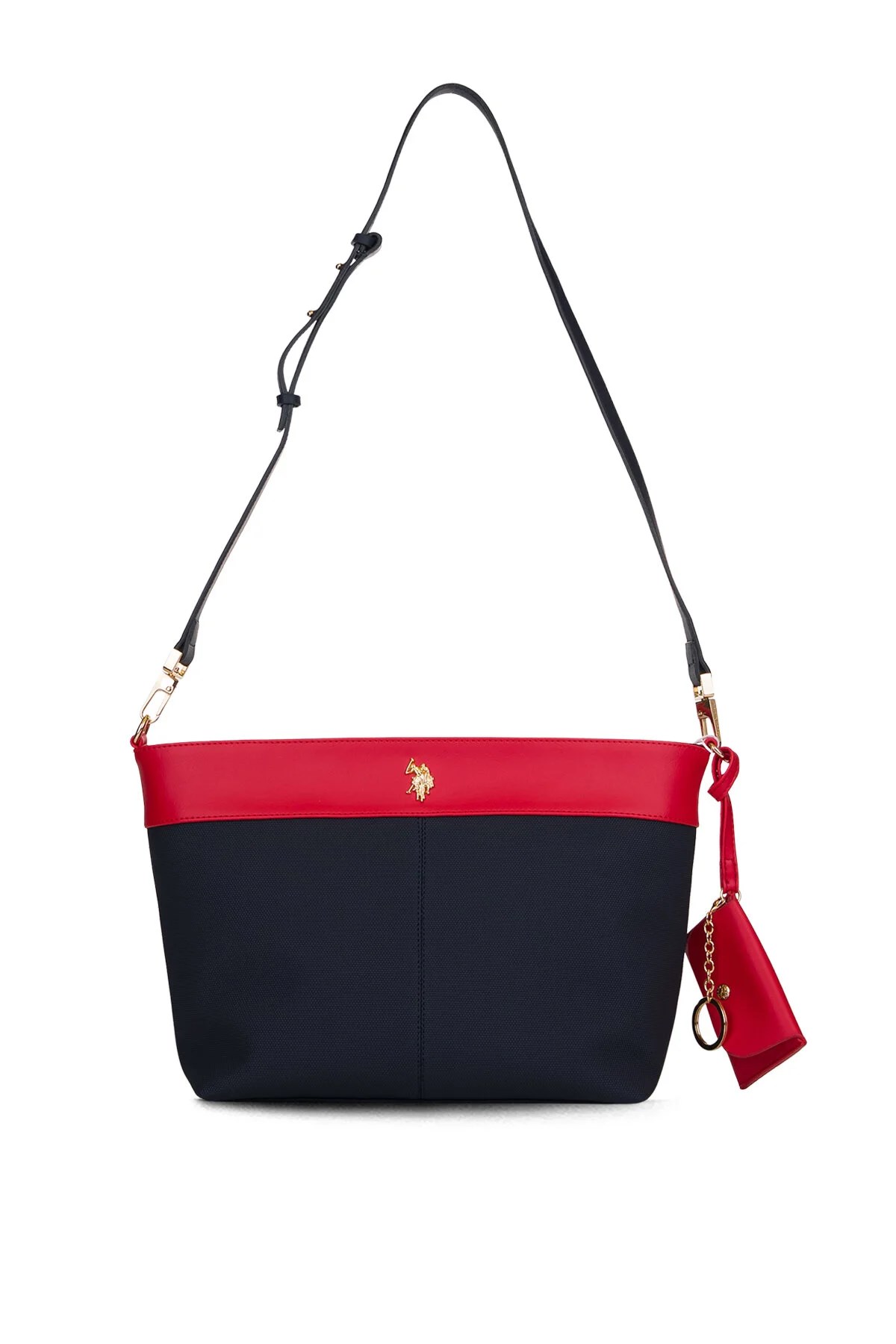 U.s. Polo Assn. Kadın Omuz Çantası Lacivert-A.Kırmızı US26277 – Günlük Şık Tasarım, Hafif ve Kullanışlı