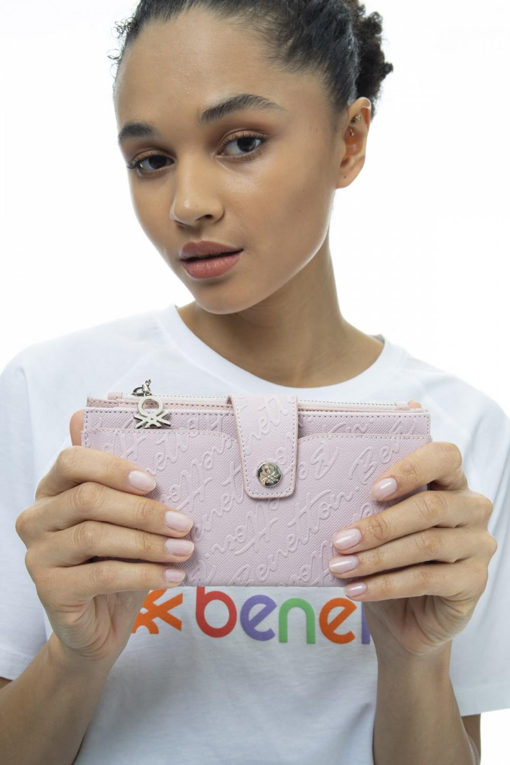 United Colors of Benetton Kadın Cüzdan Pembe BNT1038