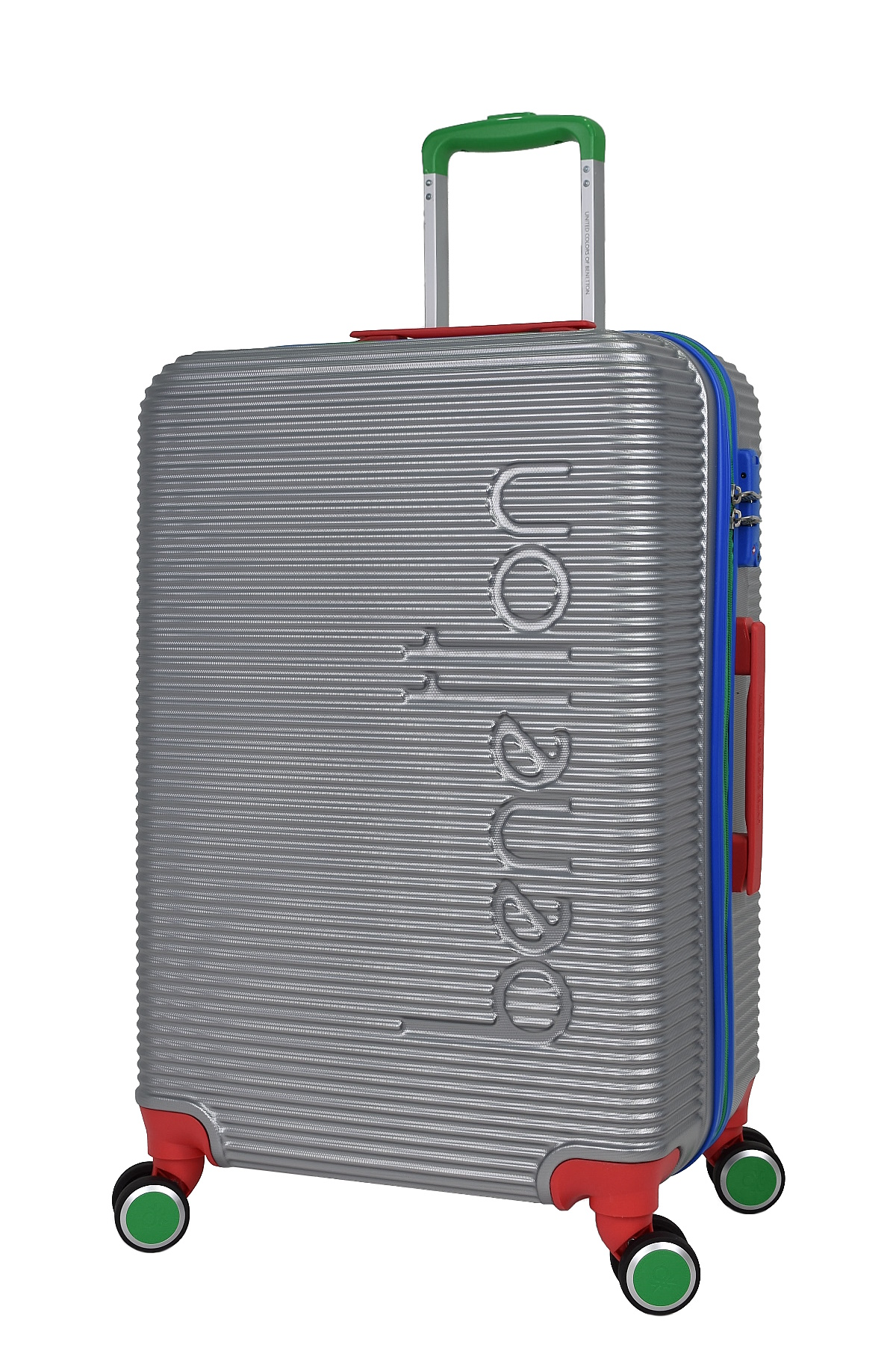 United Colors Of Benetton Lüx Abs Orta Boy Valiz Gri BNT500