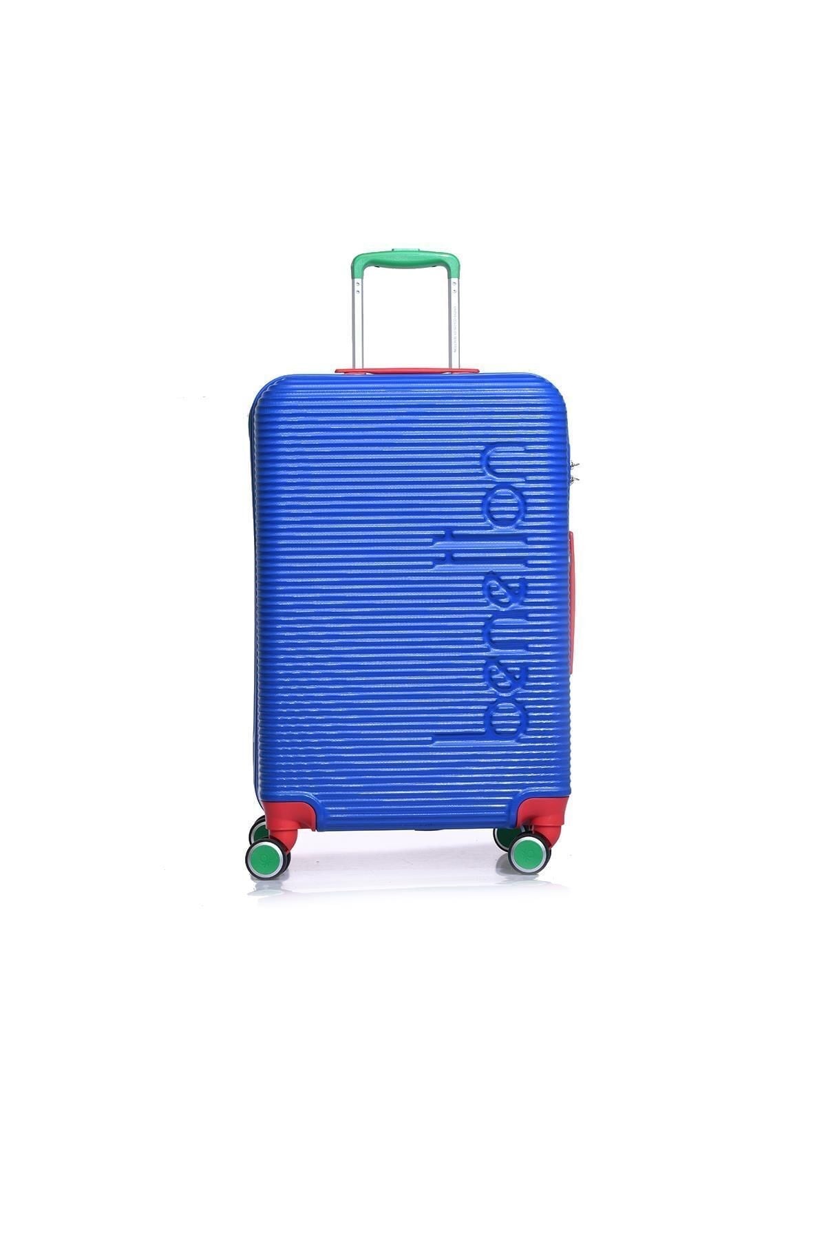 United Colors Of Benetton Orta Boy Valiz Sax BNT500