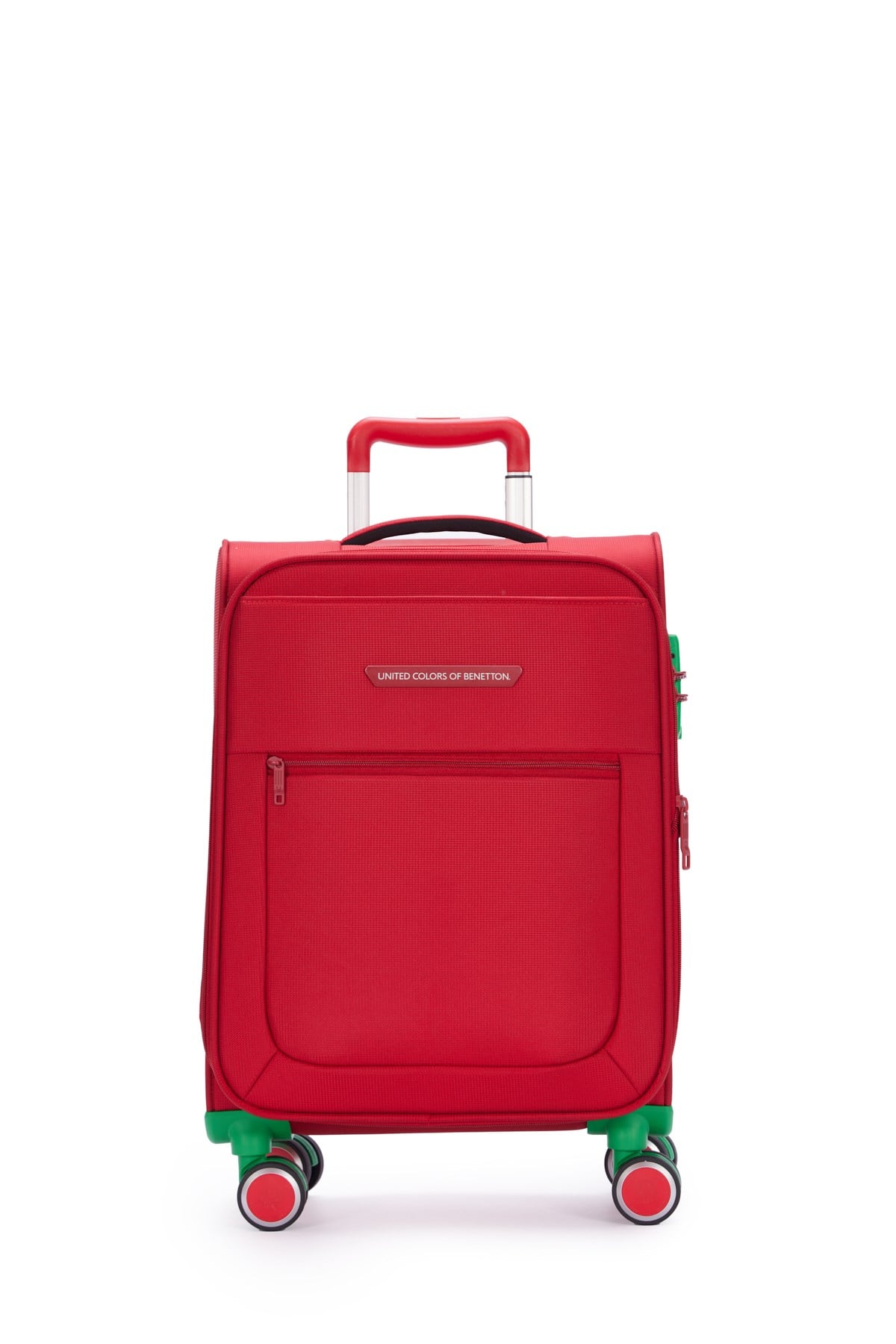 United Colors Of Benetton Ultra Light Kumaş Kabin Boy Valiz Kırmızı BNT2800
