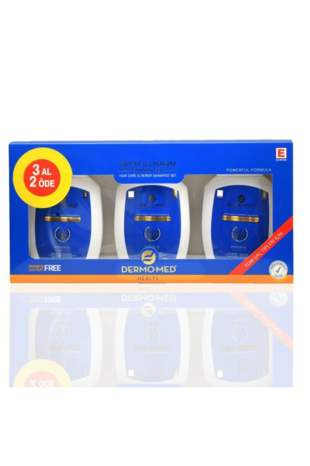 Dermo-Med Healty Bakım Onarım Şampuanı 300 ml 3 Al 2 Öde