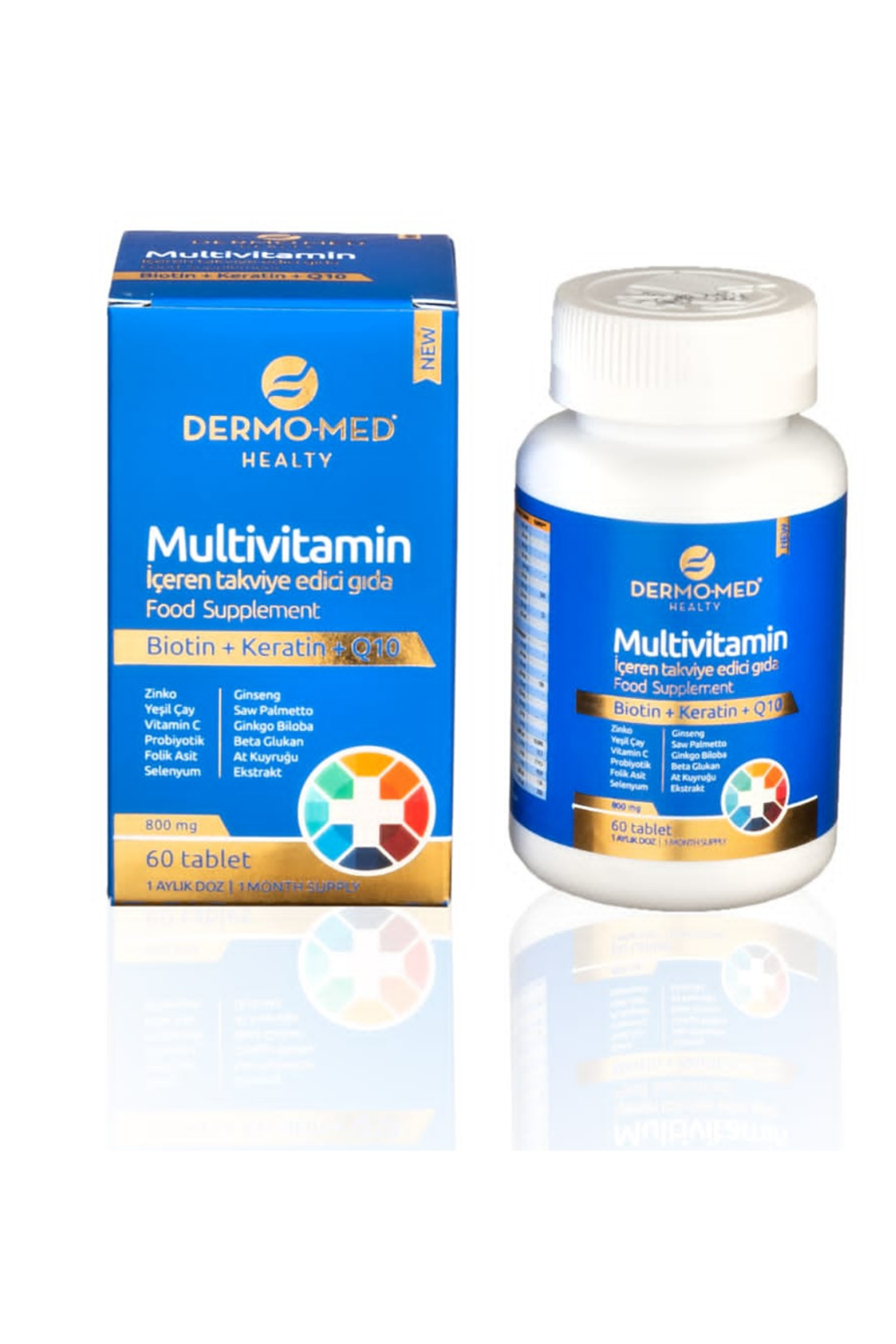 Dermo-Med Healty Multivitamin 60 Tablet