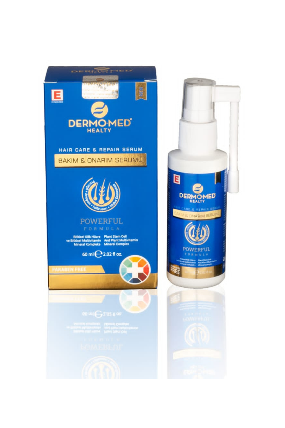 Dermo-Med Healty Saç Bakım Onarım Serumu 60 ml