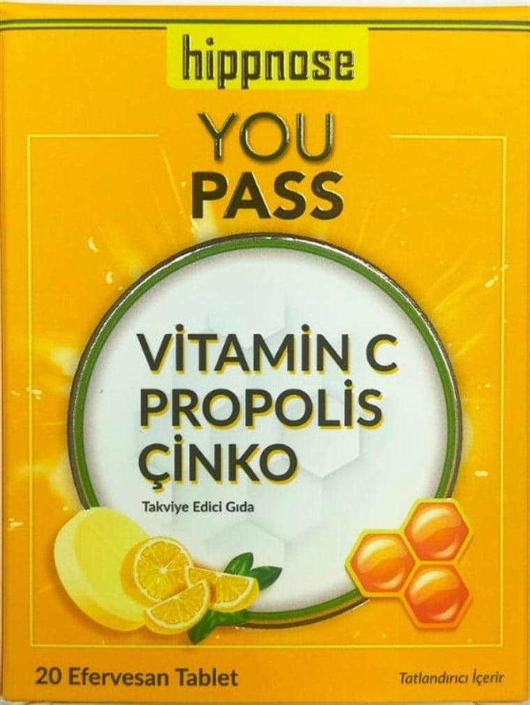 Hippnose Youpass 20 Efervesan Tablet