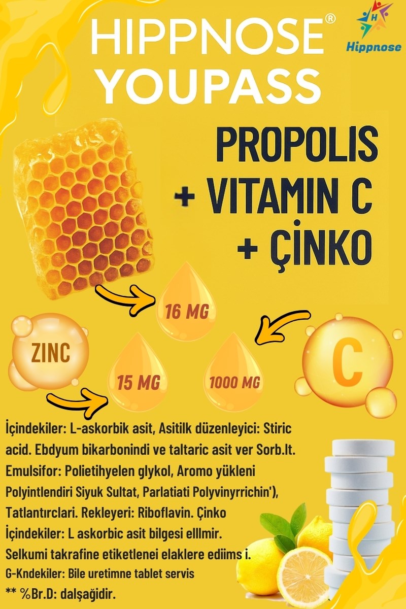 Hippnose Youpass 20 Efervesan Tablet