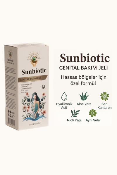 Sunbiotic Genital Bakım Jeli 100 ml