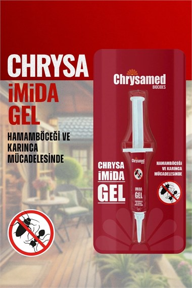Chrysamed Hamamböceği Jeli Yemi Fibron Jel 5 Gr