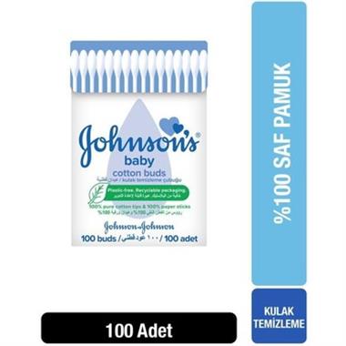 Johnson's Baby Cotton Buds Kulak Temizleme Çubuğu Karton Kutu 100'lü