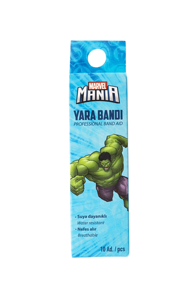 Marvel Mania Hulk Yara Bandı