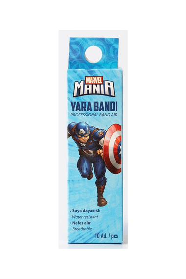 Marvel Mania Kaptan Amerika Yara Bandı