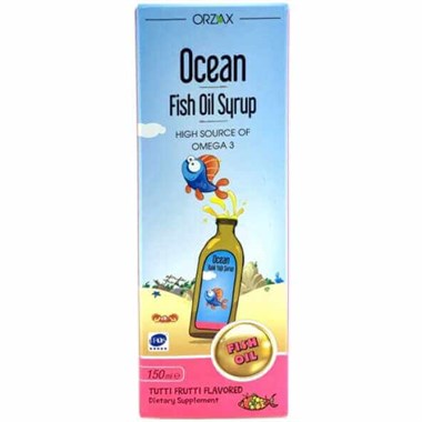 Ocean Tutti Frutti Karışık Meyve Aromalı Balık Yağı Şurup 150 ml