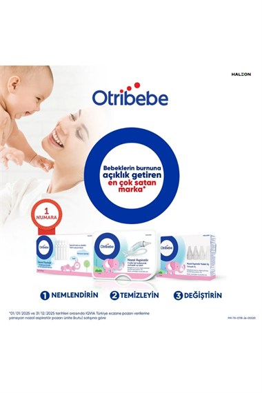 Otribebe Nazal Burun Aspiratörü Yedek Ucu 10 Adet