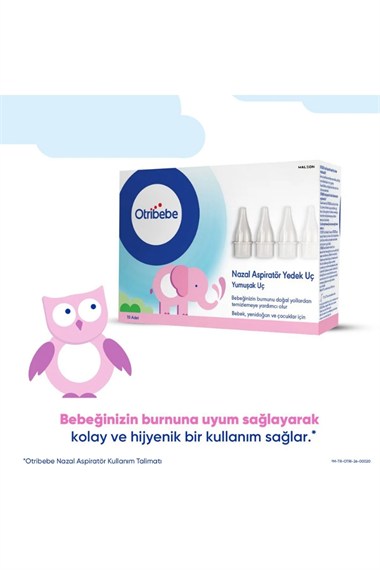 Otribebe Nazal Burun Aspiratörü Yedek Ucu 10 Adet