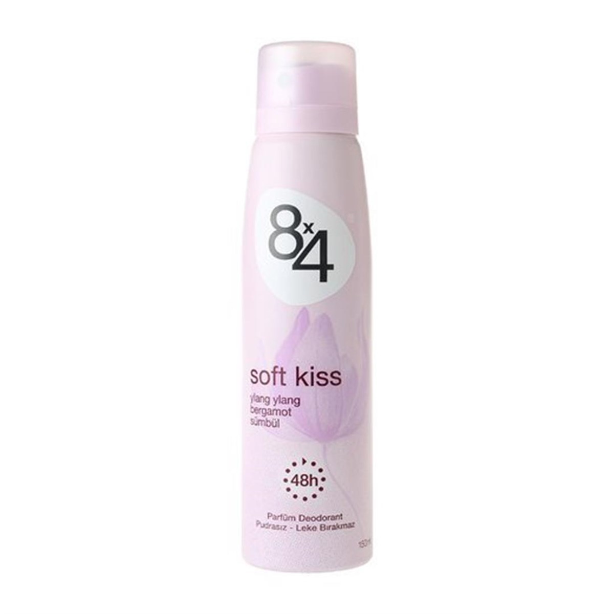 8X4 Soft Kiss Deo For Women 150 ml.-LeylekKapida.com