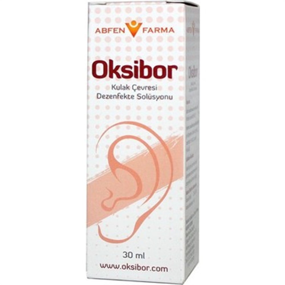 Abfen Farma Oksibor Kulak Damlası 30 ml