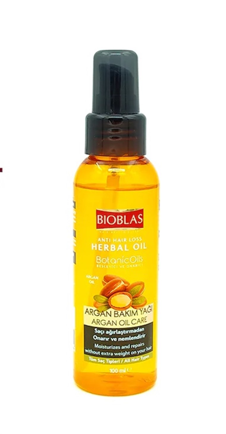 Bioblas Saç Bakım Yağı Argan 100 ml-LeylekKapıda.com
